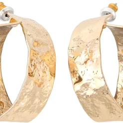 Ohrstecker - Golden Swirl
