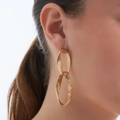 Ohrstecker - Golden Twist
