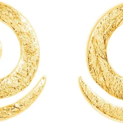 Ohrstecker - Gold Spiral
