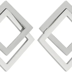 Ohrstecker - Graphic Silver