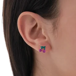 Ohrstecker – Pink Cherry