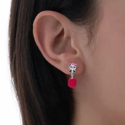 Ohrstecker - Pink Panda