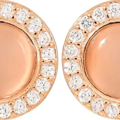 Ohrstecker - Rose Cateye
