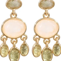 Ohrstecker - Rose Labradorite