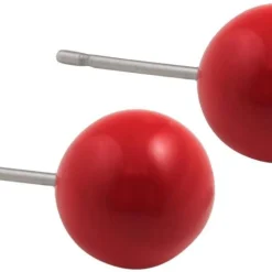 Ohrstecker - Rot