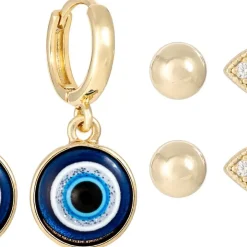 Ohrstecker-Set - Evil Eye