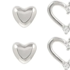 Ohrstecker-Set - Heart Trio
