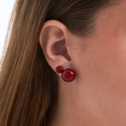 Ohrstecker-Set - Red Balls