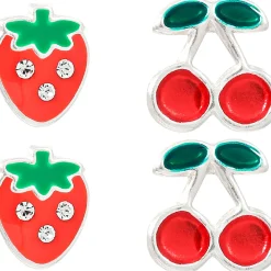 Ohrstecker-Set - Red Fruits