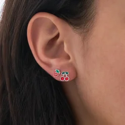 Ohrstecker-Set - Red Fruits