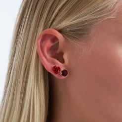 Ohrstecker-Set - Red Passion
