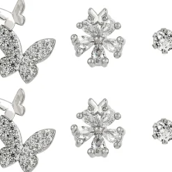 Ohrstecker-Set - Silver Garden