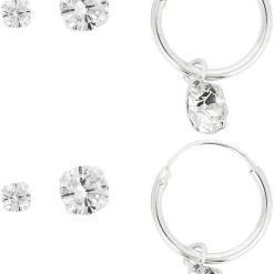 Ohrstecker - Set - Silver Moment