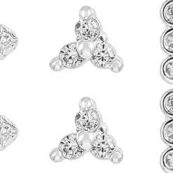 Ohrstecker-Set - Silver Pieces