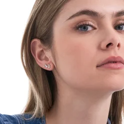 Ohrstecker-Set - Silver Spark