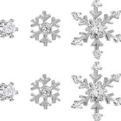 Ohrstecker-Set - Snowflake Sparkle