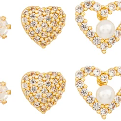 Ohrstecker-Set - Sparkle Heart