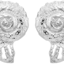 Ohrstecker - Silver Nautilus