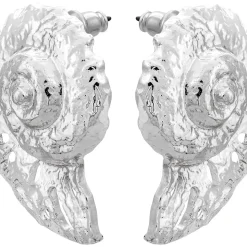 Ohrstecker - Silver Nautilus
