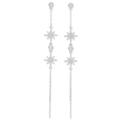 Ohrstecker - Silver Starburst