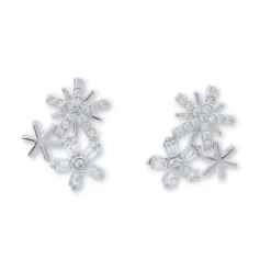 Ohrstecker - Snowflake Trio