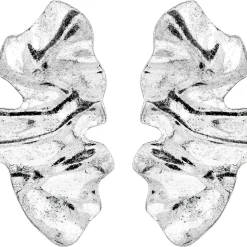 Ohrstecker - Waved Leaf