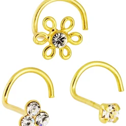 Piercing-Set - Golden Trio