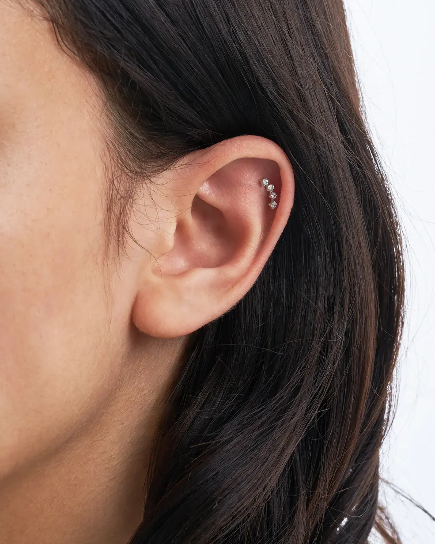 Piercing - Silver Dots