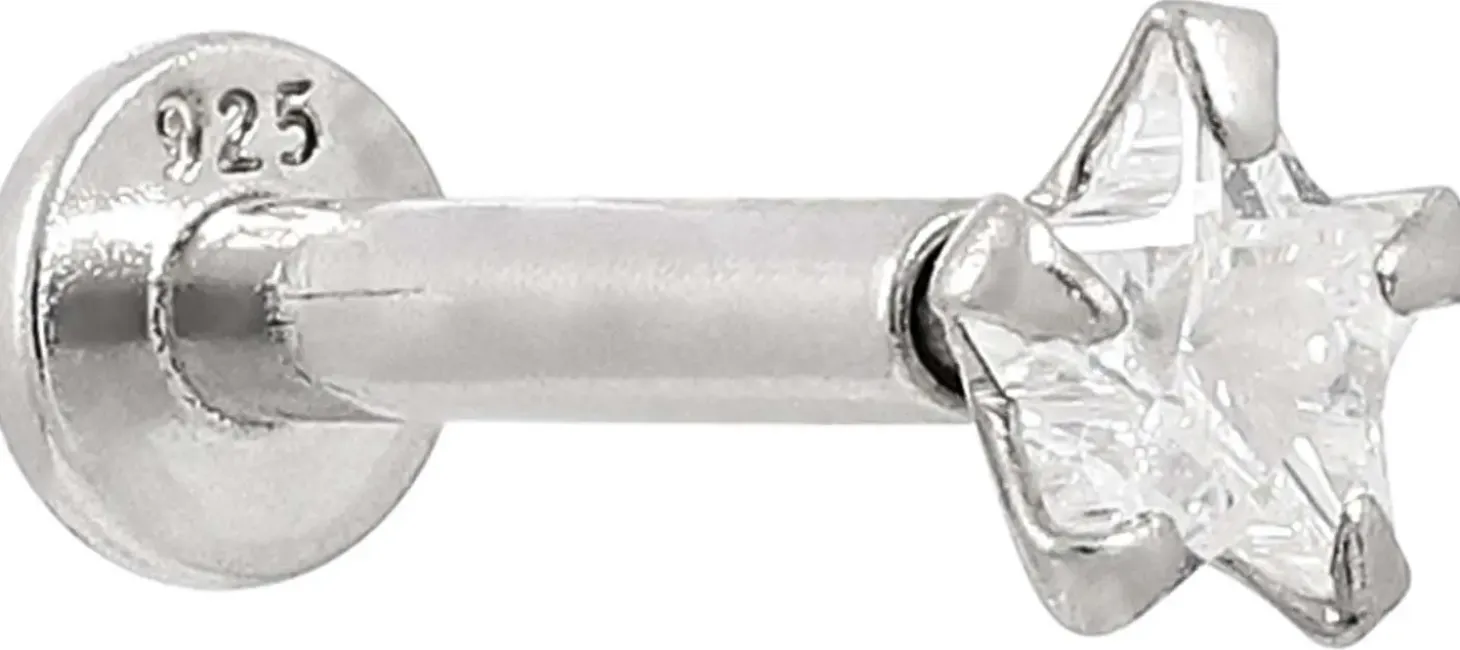 Piercing - Silver Star