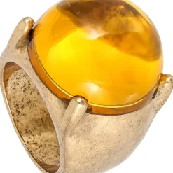 Ring - Amber Ball