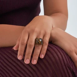 Ring - Brown Gem