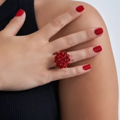 Ring - Bunch of Roses Red