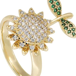 Ring - Dazzling Sunflower