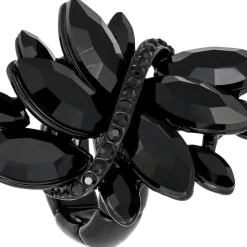 Ring - Floral Rhinestones