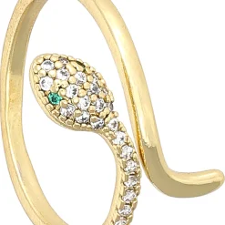 Ring - Glitter Snake
