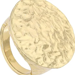 Ring - Hammered Circle