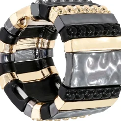 Ring - Metallic Stripes