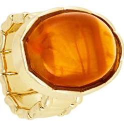 Ring - Orange Oval