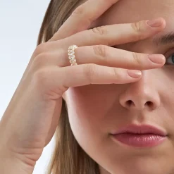 Ring - Oval Zirkonia
