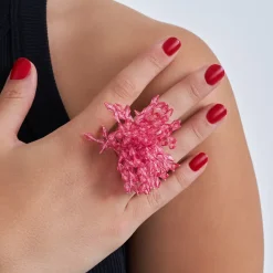 Ring - Red Beads