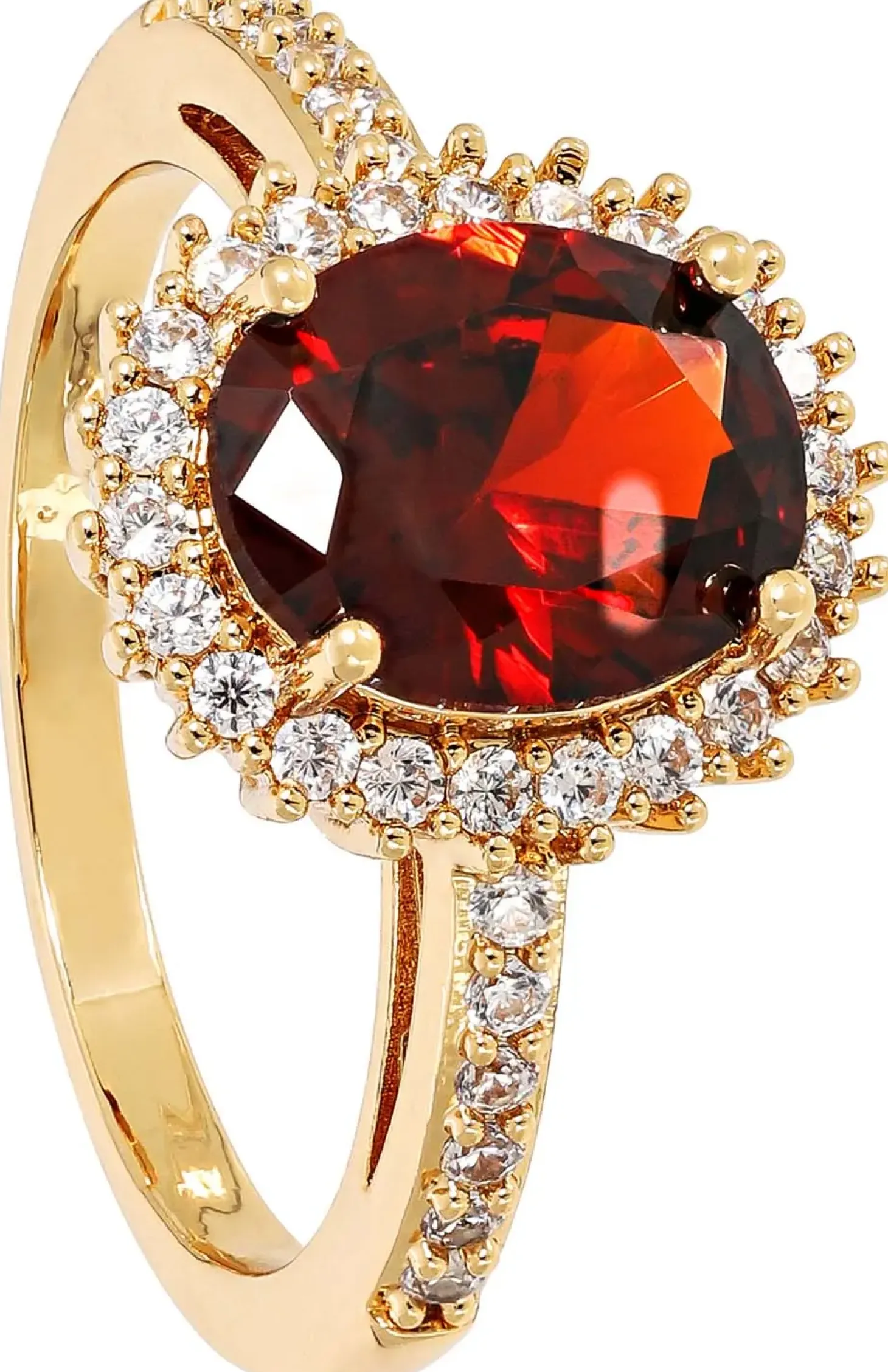 Ring - Red Oval
