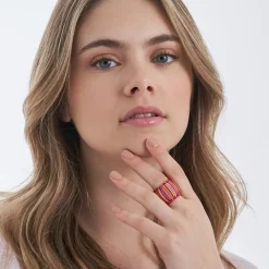 Ring - Red Stripes