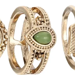 Ring-Set - Antique Green