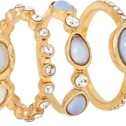 Ring-Set - Lovely Blue