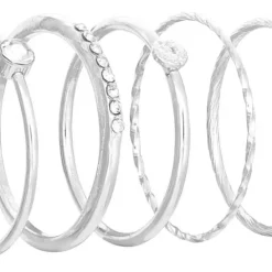 Ring-Set - Shiny Glitter