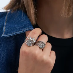 Ring-Set - Silver Festival