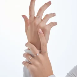 Ring-Set - Silver Vintage