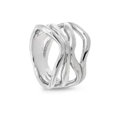 Ring - Silver Coral