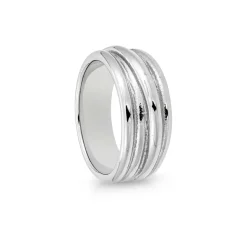 Ring - Steel Grooves