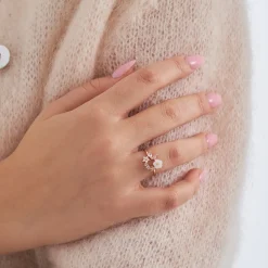 Ring - Zirconia Floral